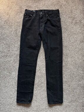 Gap Black Straight Jeans